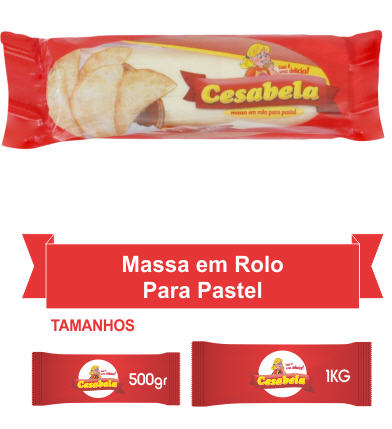 Massa em Rolo para Pastel